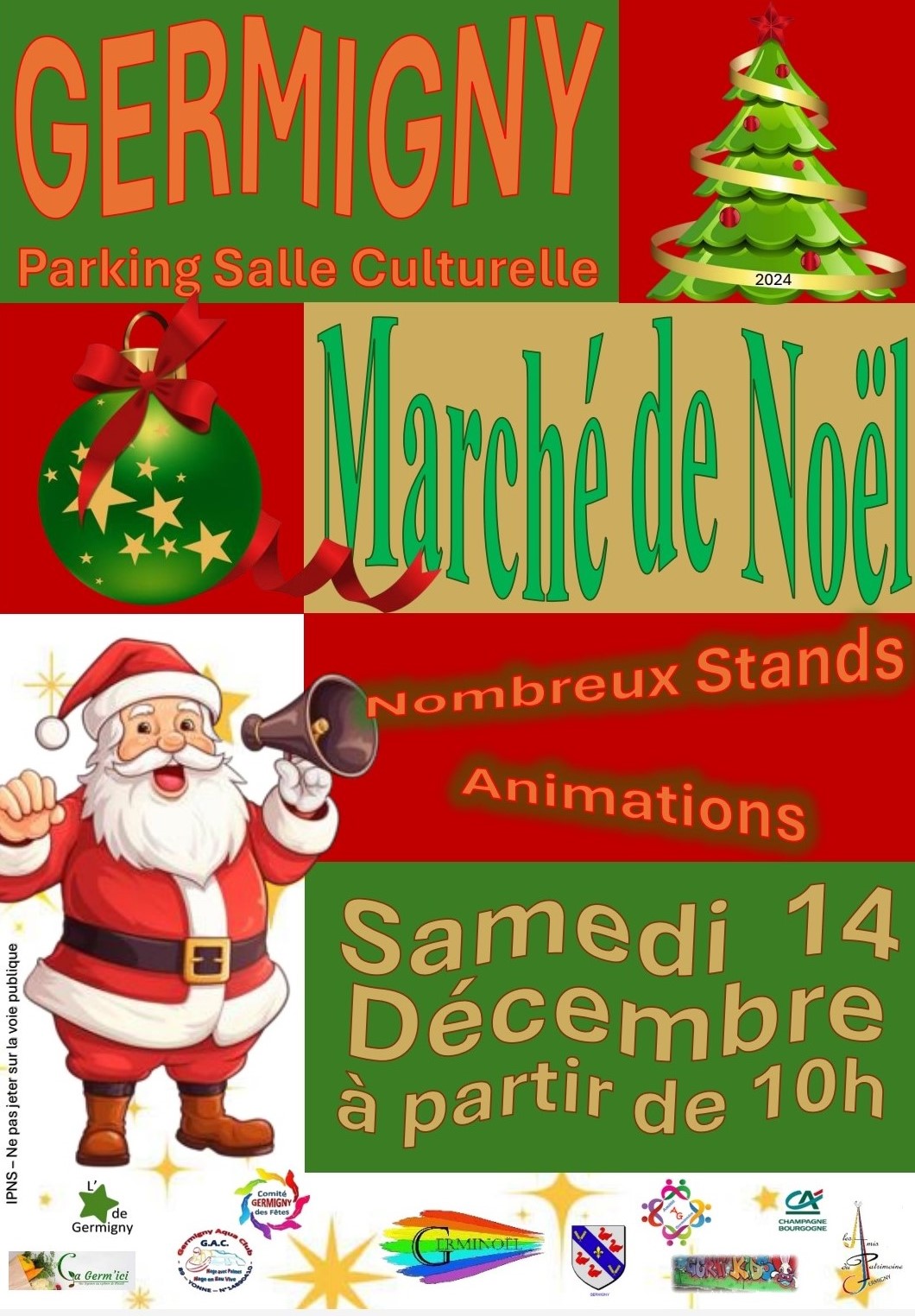 MARCHE DE NOEL 14 DECEMBRE 2024